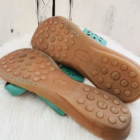 Born Teal Women's Sandals - Picture 6 of 8